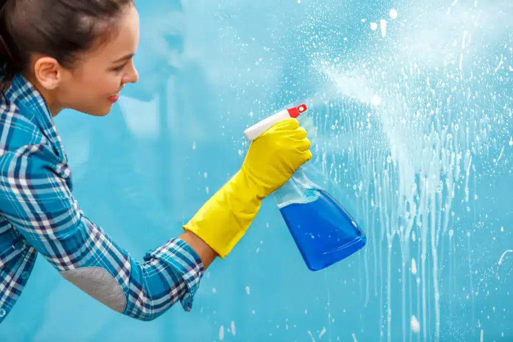 Concept for home cleaning services